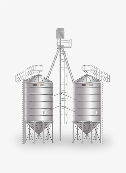 SILOS zbożowy Lejowy lej silosy 10T 50t 100t 150 200t 1000t 2000t PL