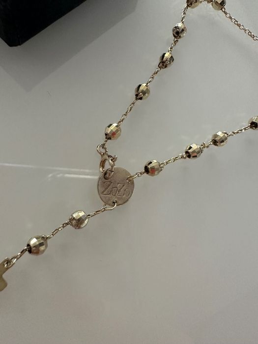 Zozo design Bransoletka różaniec na rękę – fasetowana