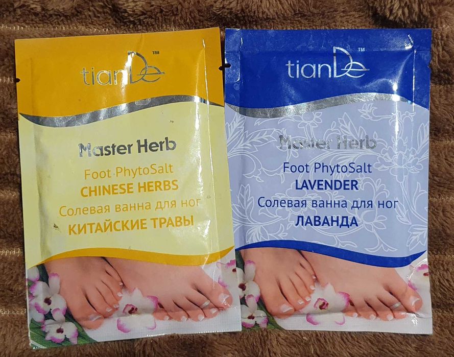 Солевые ванны для ног TianDe 7шт