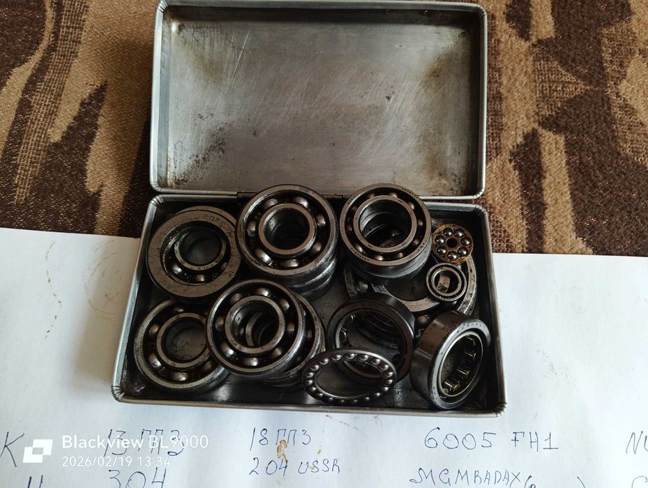 Подшипники разные качественные времён СССР NU204FAG Z, 20ГПЗ 778707