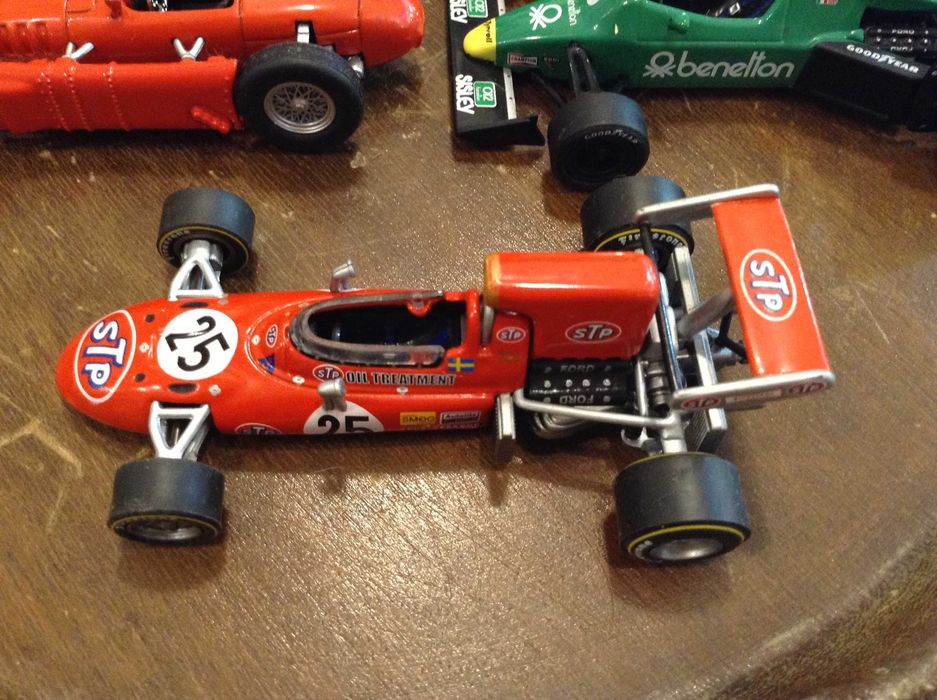 Carros Formula 1 - 1: 43 RBA Tyrell - Ferrari -Lotus- Alfa Romeo - IXO