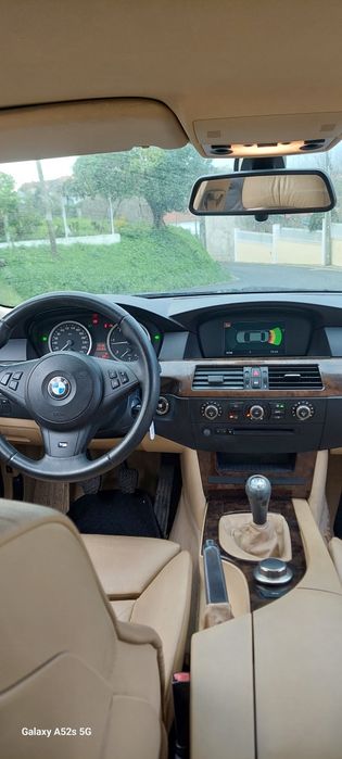 BMW 520 D E60 163cv ano12/2005 insp12/2026 6velocidades  aceito trocas