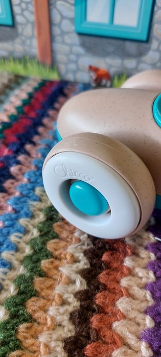 Chicco - Carro ECO de design vintage azul ㅤ