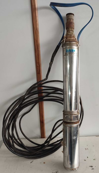 MOTOR SUBMERSÍVEL PARA POÇO SAER INOX
