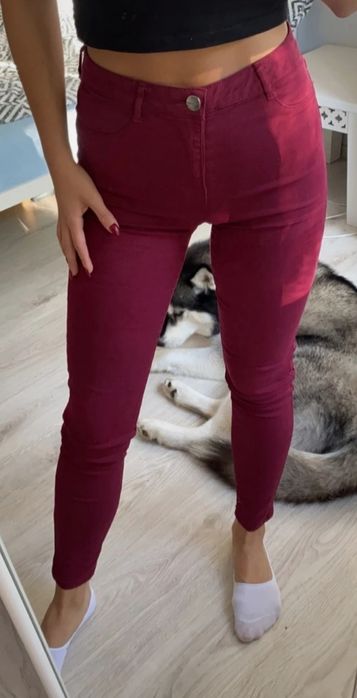 Spodnie jeansy rurki skinny