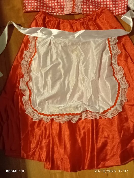 Fantasia de capuchinho vermelho