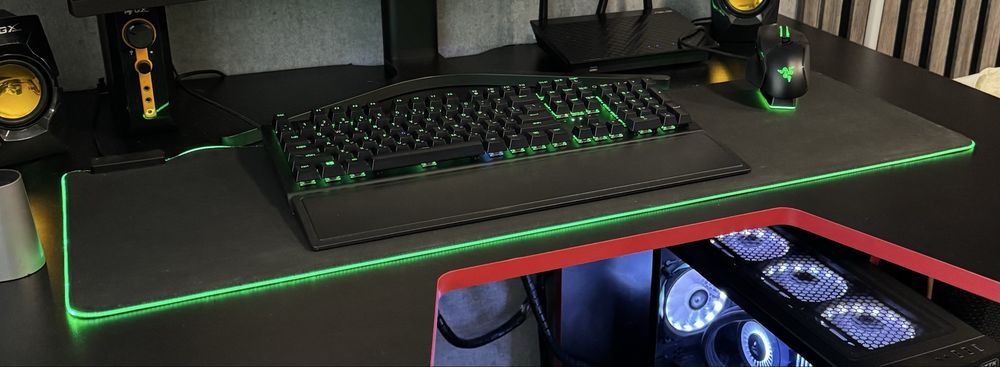 Клавіатура + миша + килимок Razer