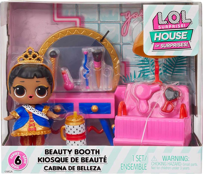 Набір LOL Surprise OMG House of Surprises Beauty Booth Лол королева