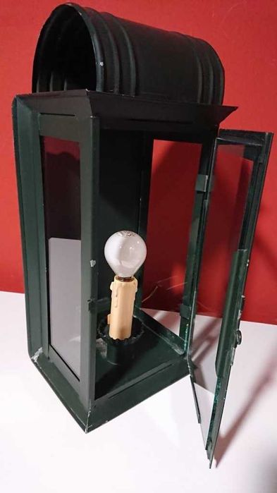 Candeeiro / Lanterna em latão (de interior)