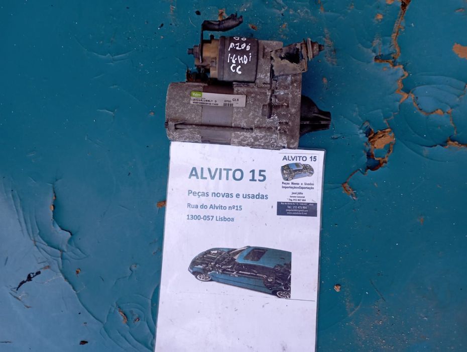 Motor de arranque Peugeot 206 CC  2006