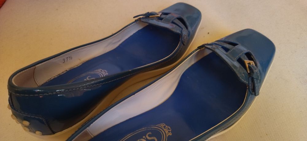 Sapatos Tods com cunha