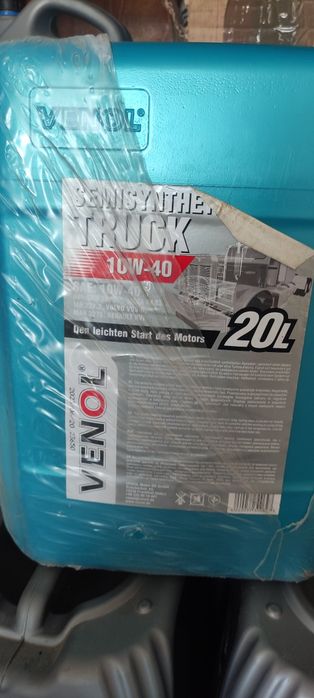 Моторна олива Venol 10W-40 – 20 літрів