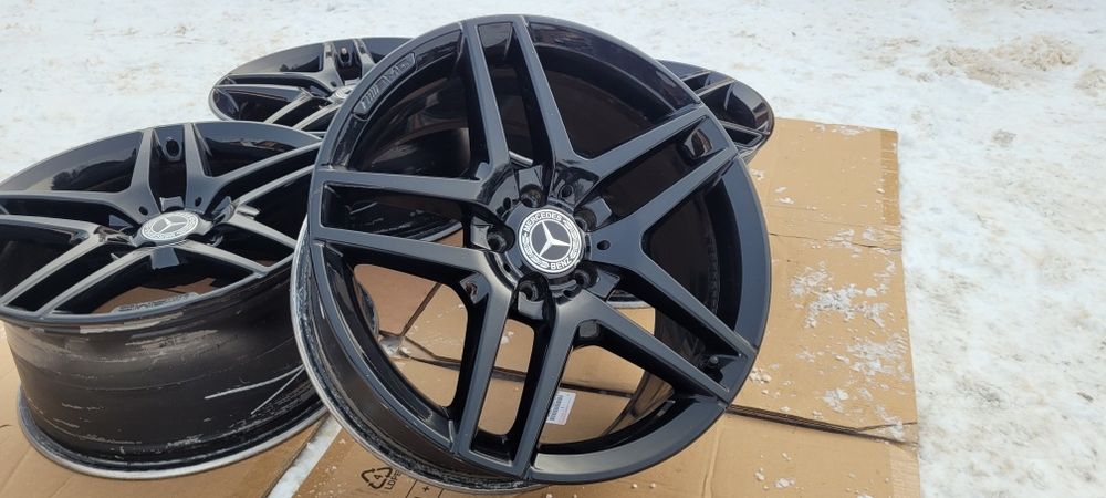 19" AMG  oryginal S klasa  W222 5x112  8,5 9,5j et38  W212  SL CL czar