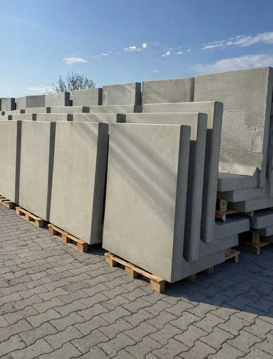 Mury Oporowe typu L | Prefabrykaty C30/37 | Zbrojone | Transport