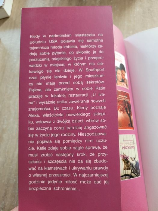 Bezpieczna przystań Nicholas Sparks