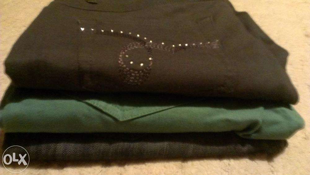 Jeansy damskie, zestaw jeansów damskich - r. L-XL. JAK NOWE! GRATIS!