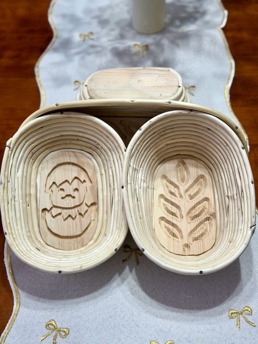 Koszyk  do wyrastania garowania chleba wielkanocny świąteczny 0,4kg