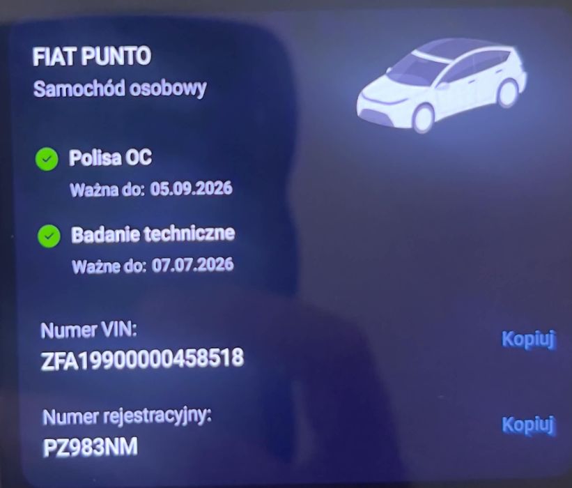 Fiat grande punto 2009