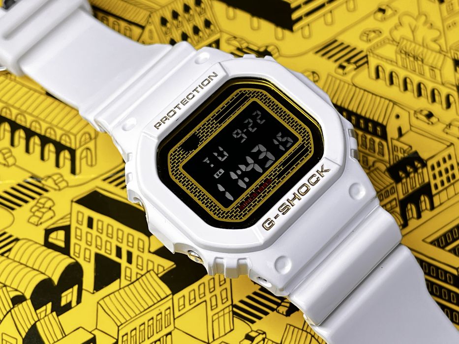 Casio G-Shock DW-5035 screw back custom mod