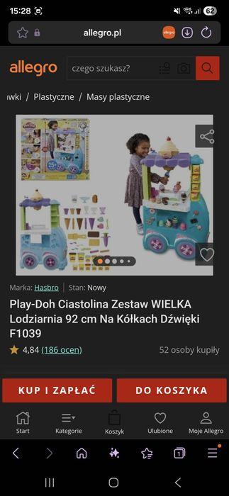 Zestaw play doh duzy