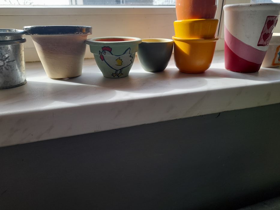 Маленькі горшки для кактусів