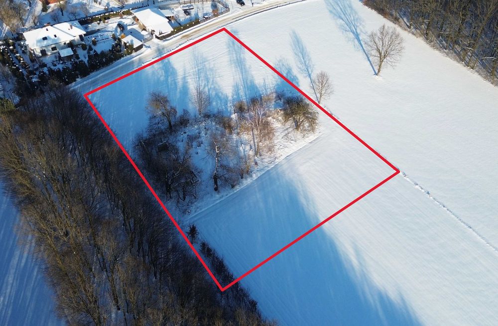 Łęczyca działka siedliskowa o powierzchni 4861 m²