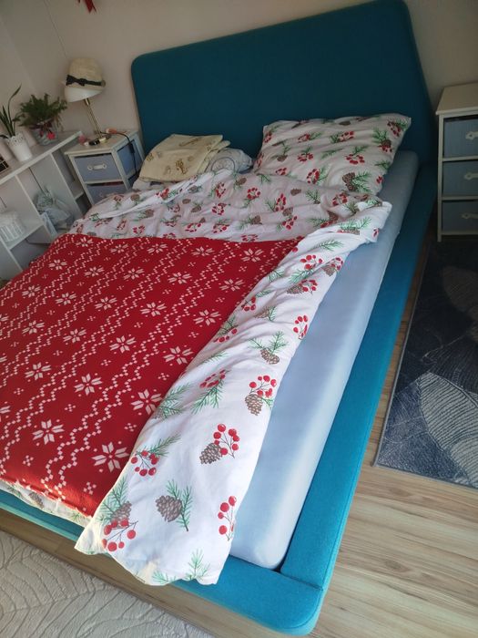 Łóżko sypialnia tapicerowane