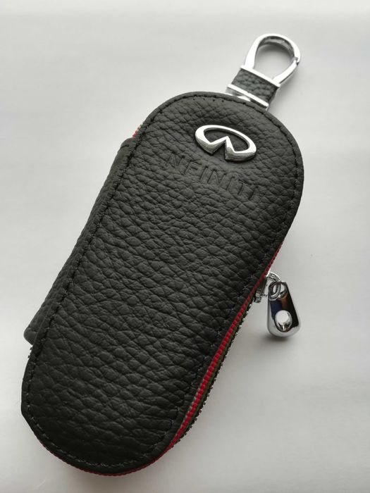 Infiniti etui pokrowiec brelok breloczek zawieszka skóra prezent