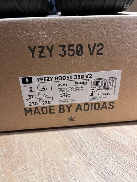 Adidas yeezy boost 350 mx dark salt 37