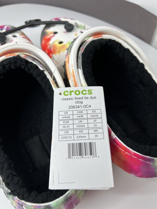 Crocs сабо з хутром