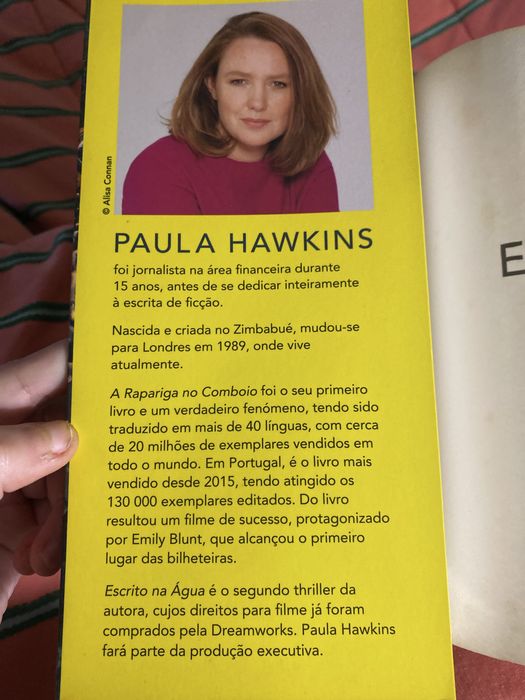 Escrito na Água-1.ª Edição