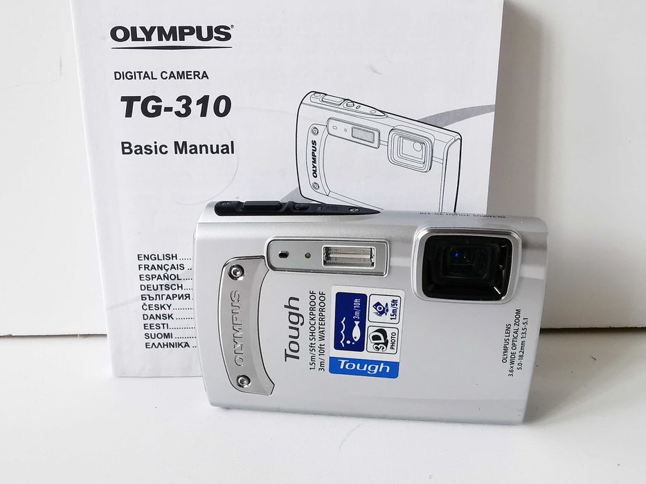 Aparat Podwodny Olympus Touch TG-310 - USZKODZONY