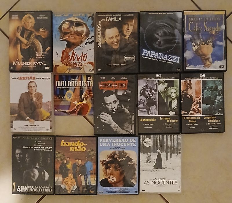Vários DVD a vários preços