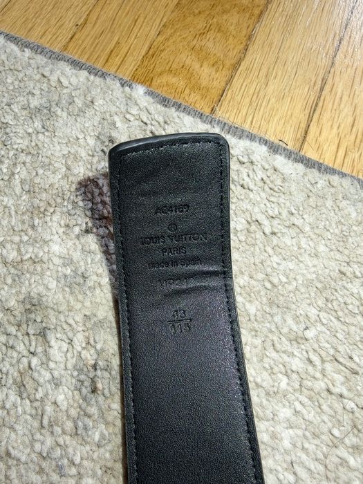 Pasek Louis Vuitton złoty nowy 115 cm