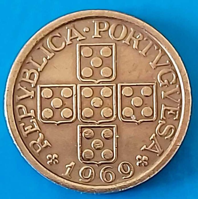 20 Centavos de 1969, Republica Portuguesa