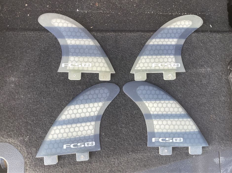 Quilhas Surf FCS, Quad V2