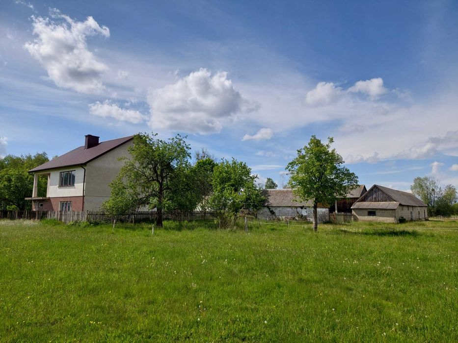 Siedlisko z budynkami