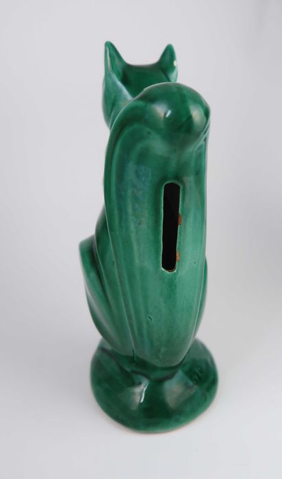 Figura Mealheiro Art Deco - Esquilo com bolota - 50s/60s
