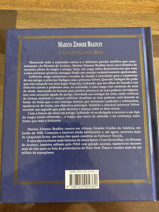 “A Gratidão dos Reis”, de Marion Zimmer Bradley