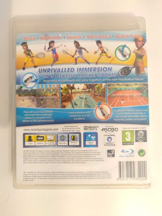 Racket Sports | Sony PlayStation 3 (REQUER MOVE) | PS3 | PORTES GRÁTIS