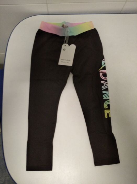 Leggings novas da Pink Shell tamanho 4 anos