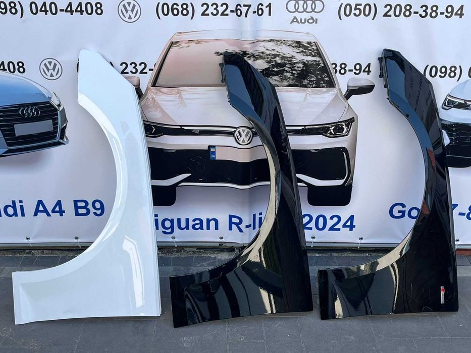 Крило ауді А4 б9 ліве audi A4 b9 переднее USA Європа 8W0 821 105 A