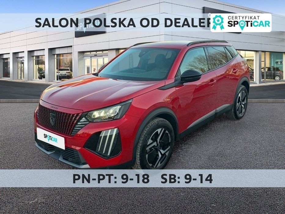 Peugeot 2008 PureTech 100 Allure S&S BVM6 SalonPL FVat Dobrze Wyposażony Od Ręki