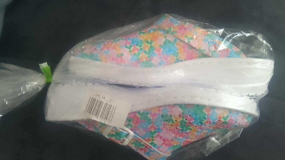 Buty klapki damskie - rozmiar 39