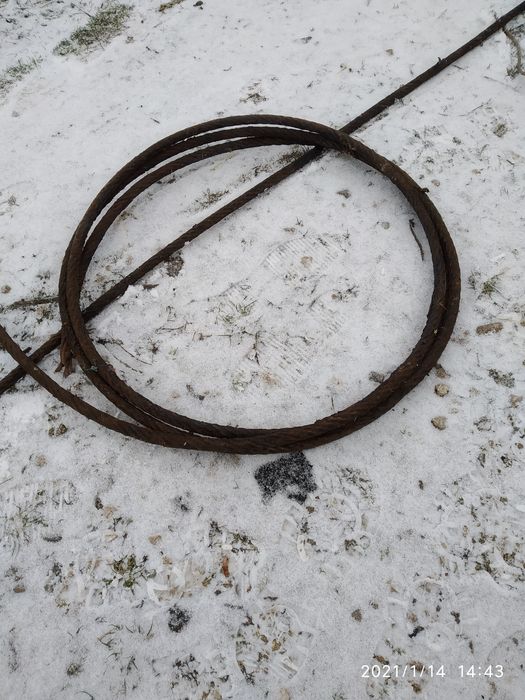 Трос сталевий, канат