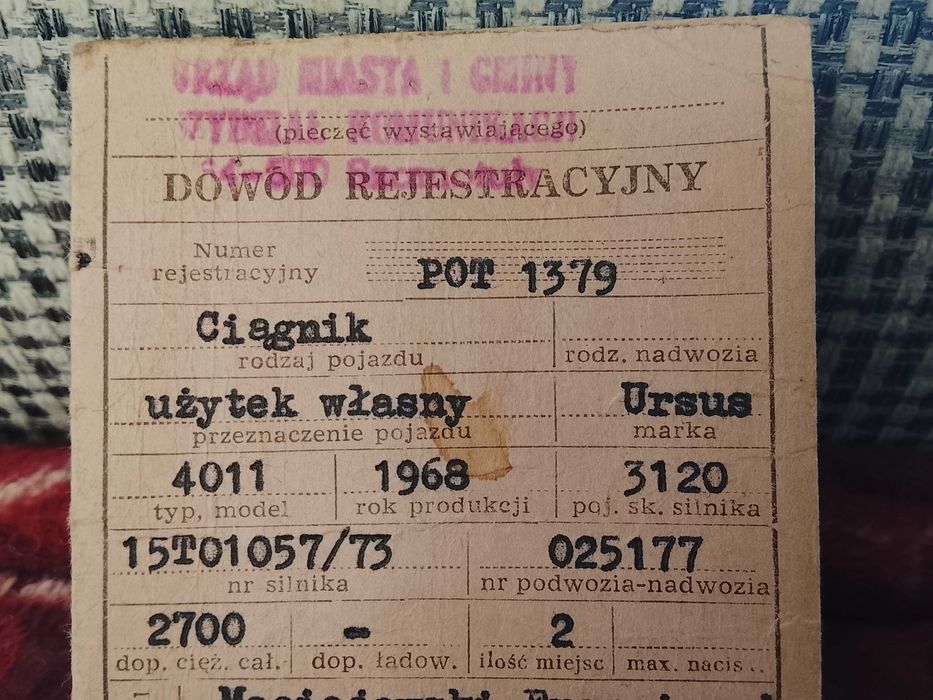 URSUS  C-4011/C-355-C-360 Sprawny, Bardzo Dobry Stan !