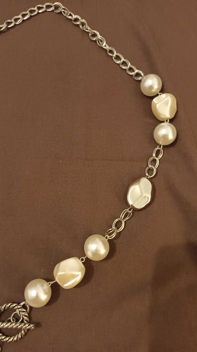 Colar prateado e com pingente64751076798593123