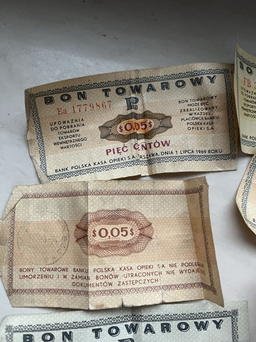 Bony towarowe PRL