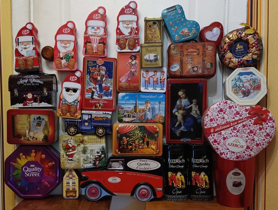 Коробка жестяная