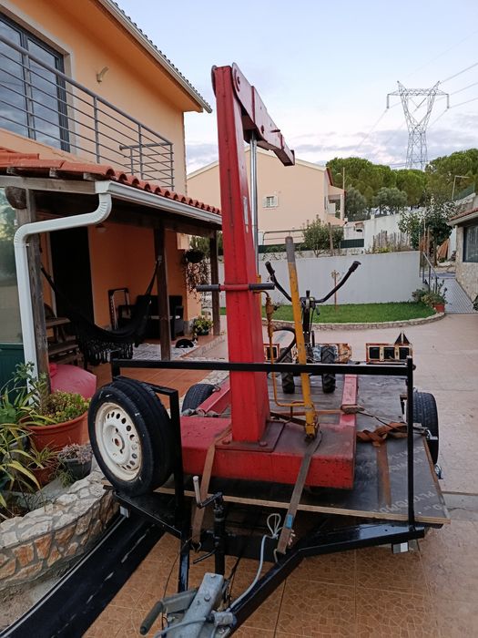 Grua de tirar motores